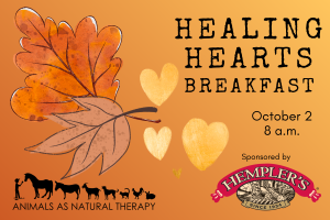 Healing Hearts 2026 postcard